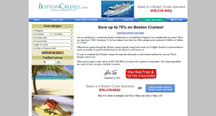 Desktop Screenshot of bostoncruises.com